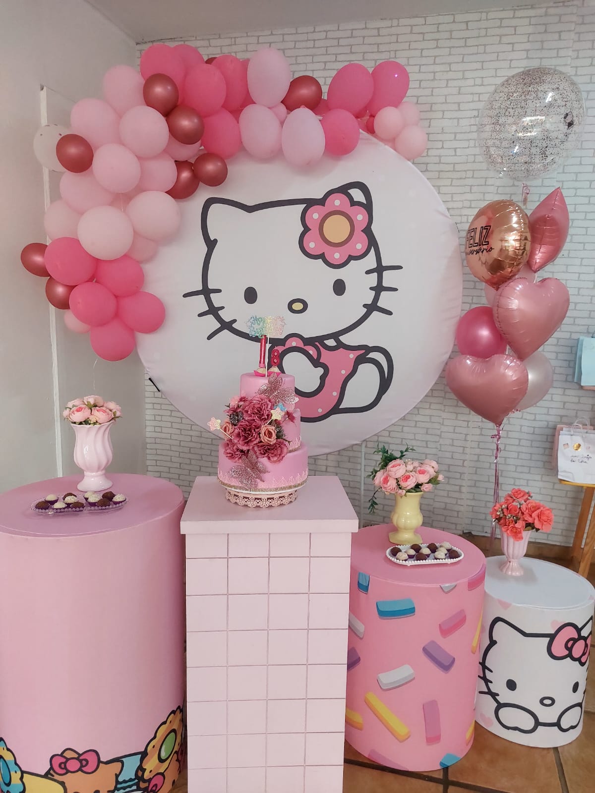 Decoração Hello Kitty