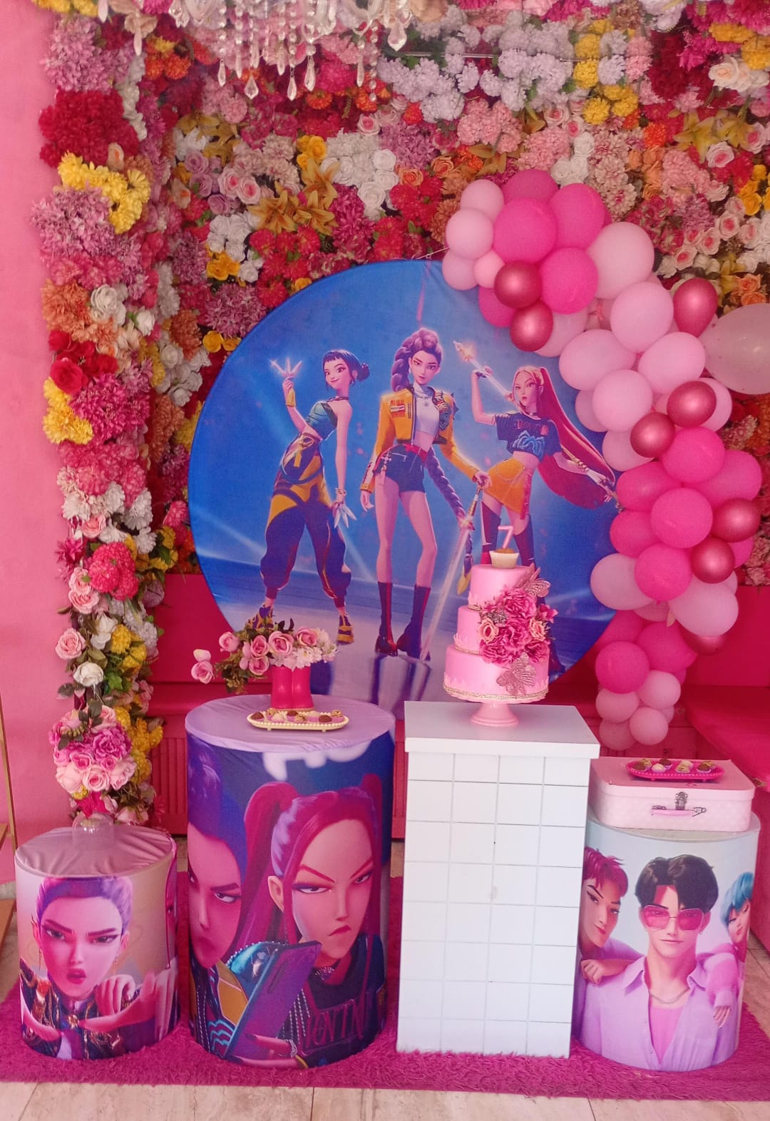 Decoração K-pop